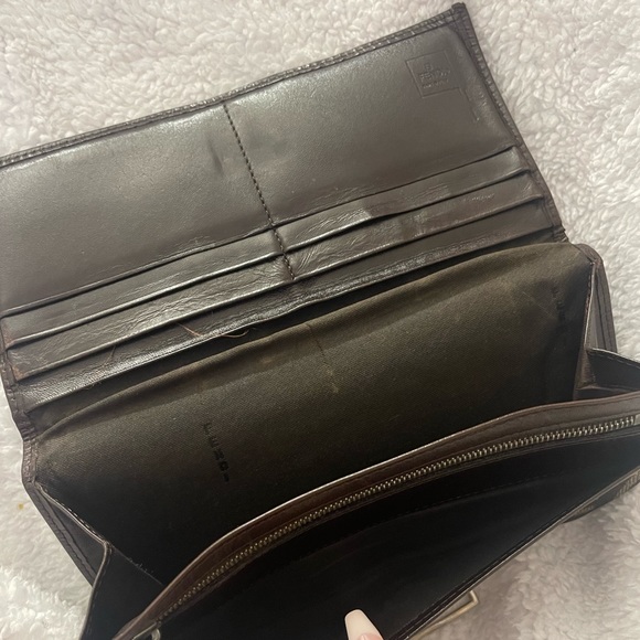Vintage Fendi Zucca Long Wallet - Picture 4 of 9